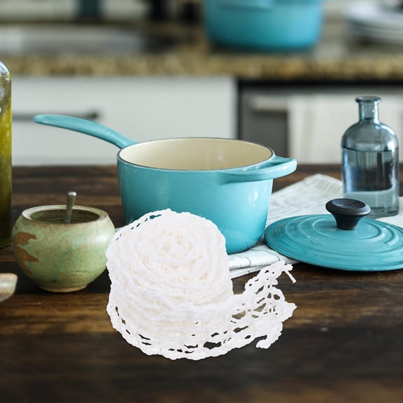 PTOOTP Elastic Meat Netting White Cotton for Sausage Casings and Roasting