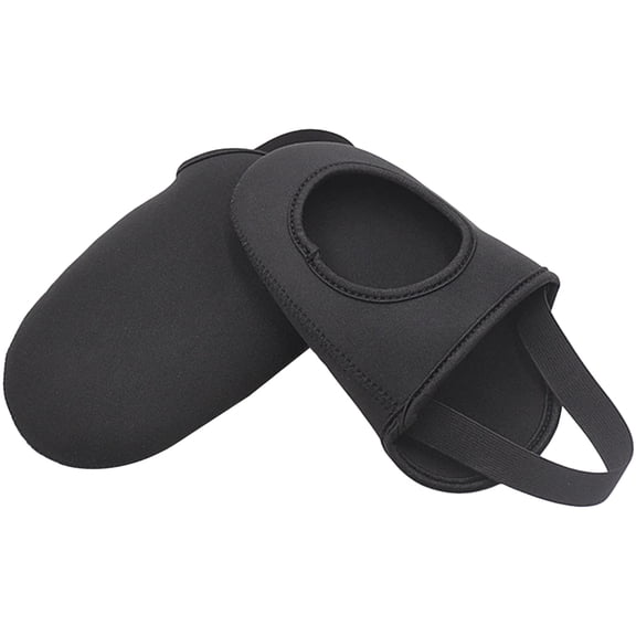 PTOOTP Cycling Shoe Covers Neoprene Windproof Waterproof Black Anti-Slip 1Pair