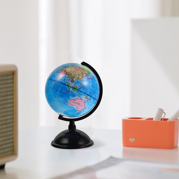 PTOOTP Rotating World Globe Money Saving Bank for Kids, Educational Earth Bank, , 1 Piece