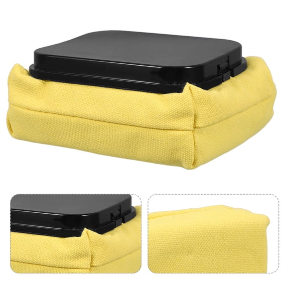 PTOOTP Yellow Grill Brush Head Replacement for Bbq Accessories with Lightweight and Practical Design
