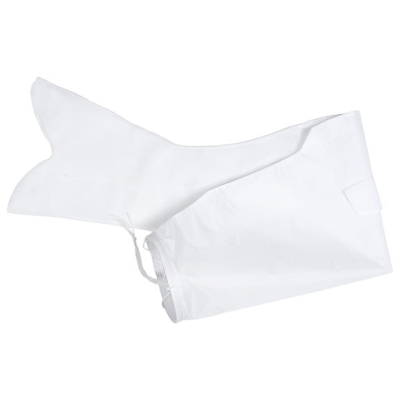 PTOOTP Japanese Koinobori Windsock Unpainted Carp Flag White Fabric 1Set