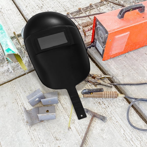 PTOOTP Ergonomic Welding Face Mask with k and Splash Protection in Black