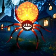 PTS 8FT Inflatable Hanging Spider Outdoor Decoration