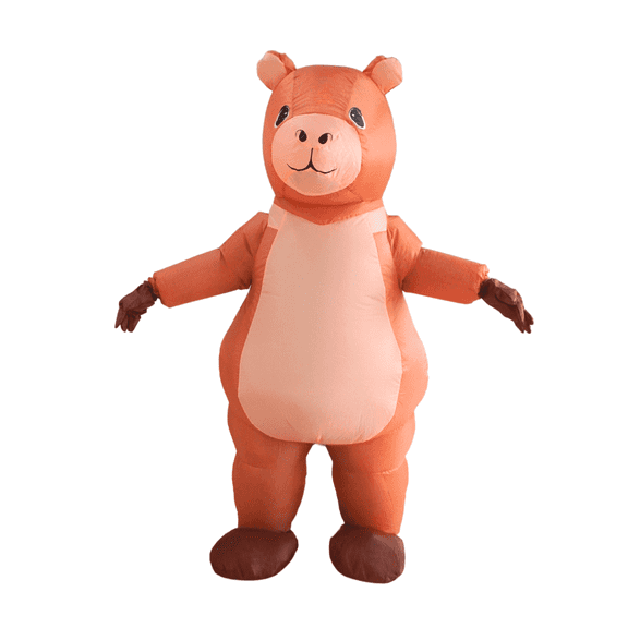 PTS Inflatable Costume Adult, Blow Up Capybara Costume for Halloween Inflatables Cosplay Party