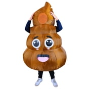 PTS Inflatable Costume Adult, Blow Up Poop Costume for Halloween Inflatables Cosplay Party