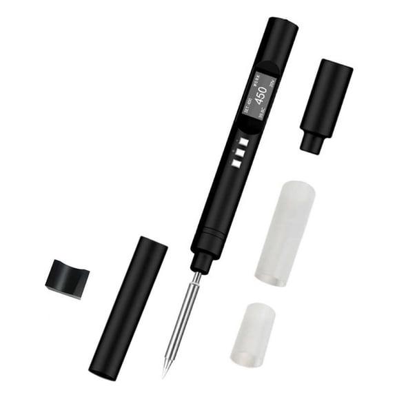 PTS200 V2 PD 100W Electric Solder Iron Portable Fast Heating Tin Open Source Support PD3.0 Firmware Upgrade, B2 Tip