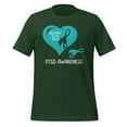 thumbnail image 1 of PTSD Awareness Shirt, Unisex, PTSD Shirt, PTSD Warrior, PTSD Awareness Gift, PTSD Awareness T-Shirt, PTSD Support, PTSD Ribbon, PTSD Month (Forest, XL), 1 of 1