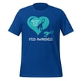 thumbnail image 1 of PTSD Awareness Shirt, Unisex, PTSD Shirt, PTSD Warrior, PTSD Awareness Gift, PTSD Awareness T-Shirt, PTSD Support, PTSD Ribbon, PTSD Month (True Royal, L), 1 of 1