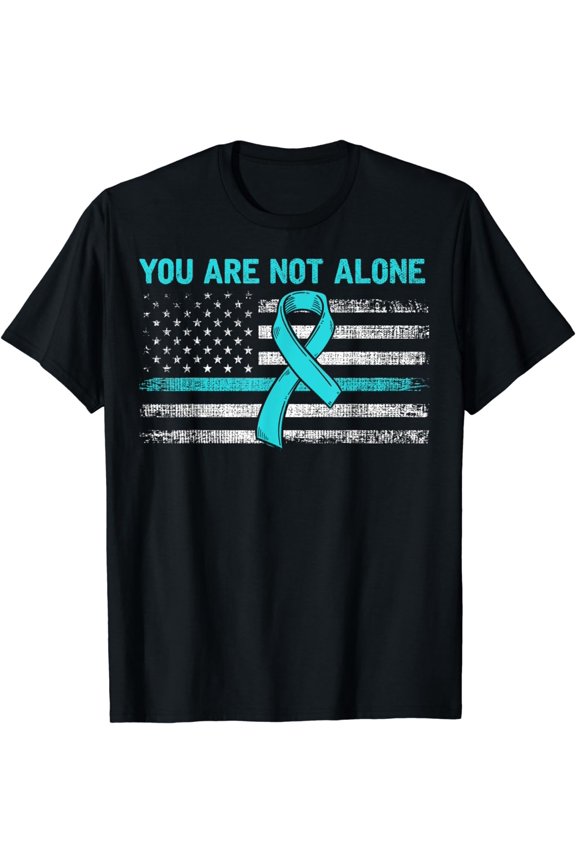 PTSD Awareness, You Are Not Alone, Troops Soldier Support T-Shirt