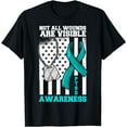 thumbnail image 1 of PTSD Shirt, Not All Wounds Are Visible, Support the Troops T-Shirt, 1 of 4