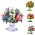thumbnail image 1 of PTSPLLMY 3D Mother's Day Flower Pop-Up Card, Jumbo Tulip Flower Pop-Up Card – Detachable 3D Standing Paper Bouquet – Everlasting Mother's Day for Mom & Grandma Forever Bloom Love(Sunflower), 1 of 5