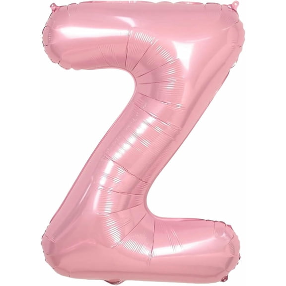 PTSPLLMY Pink Letter L Balloons,40 Inch L Balloons Letter Mylar Helium Large Pink L Balloon for Birthday Party Anniversary Decorations