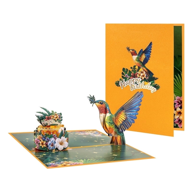 PTSPLLMY Rechale Musical Birthday Cards, 3D Pop Up Card with Music and ...