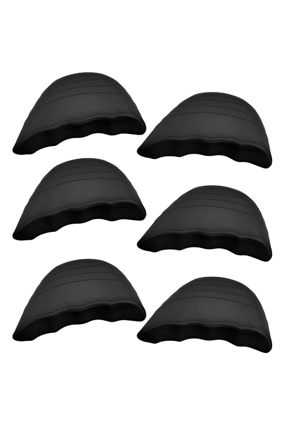 Shoe Filler Insert,3 Pairs Shoe Filler for Shoes Too Big,Toe Cushion Fillers Make Shoes Fit,Shoe Filler for Loose Shoe,Prevent Heel Slipping,One Size Fits Shoe Inserts for Men (Black)