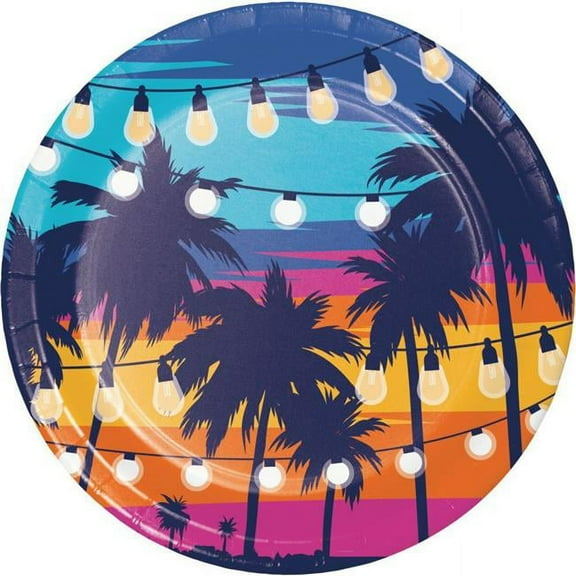 PTYC 362844 Dinner Plate - Sunset Sky