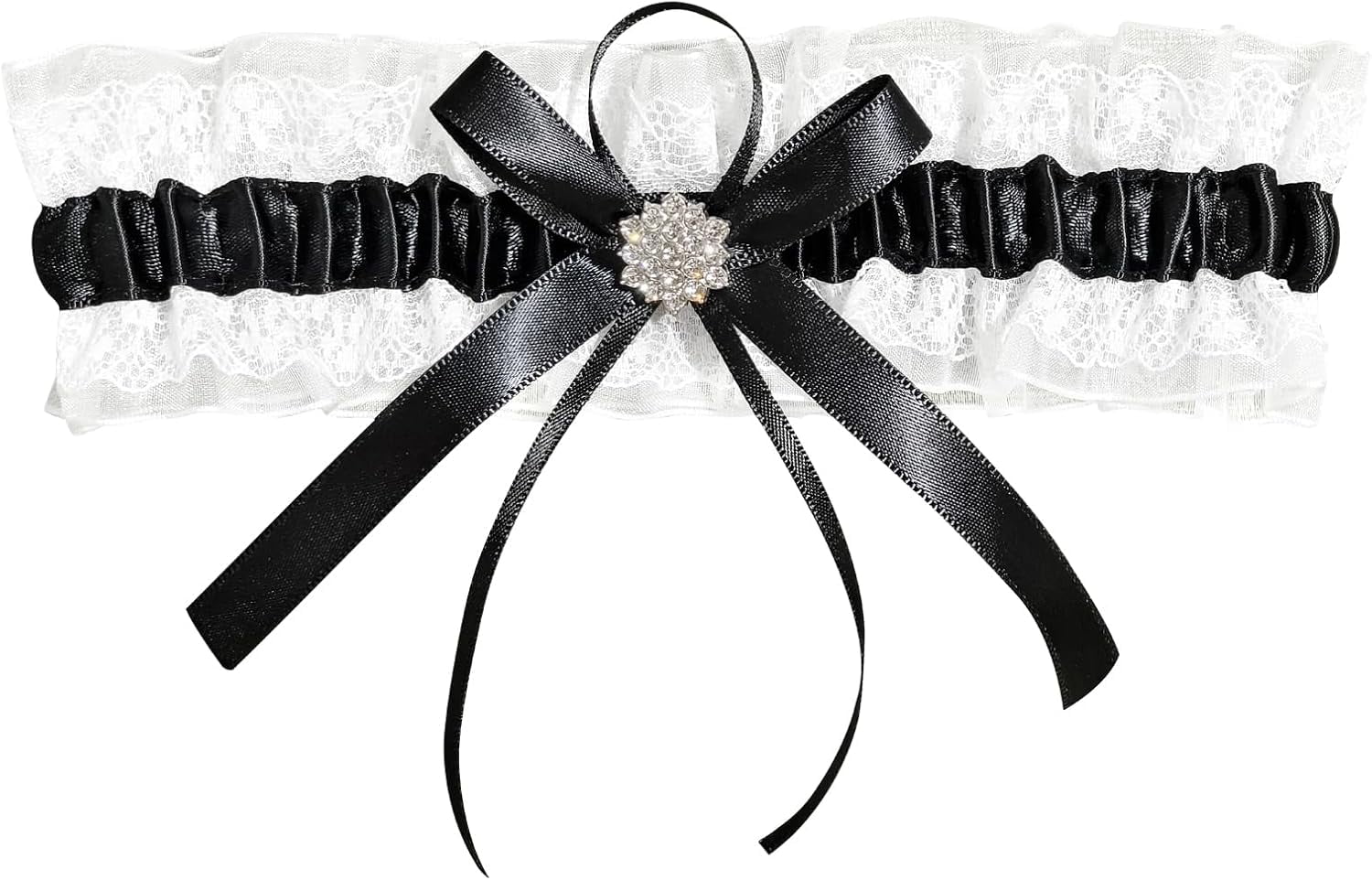 PTYSQJGDX Wedding Garters for Bride Lace Bridal Garters with Bow