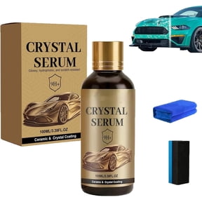PTZ Crystal Serum, 2026 PTZ Crystal Serum for Cars, Ceramic Car Coating Kit, Advanced Graphene Ceramic Coating for Cars, 9h Graphene Coating for Auto Car Detailing