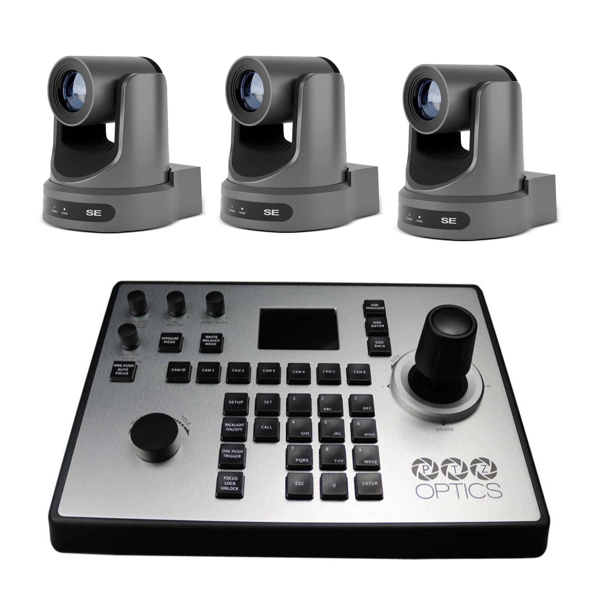 PTZOptics Move SE 30x 1080p Full HD Advanced PTZ AutoTracking Pan Tilt