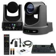 PTZOptics Move SE PTZ Camera with 20x Optical Zoom + PTZOptics SuperJoy PTZ Camera Controller