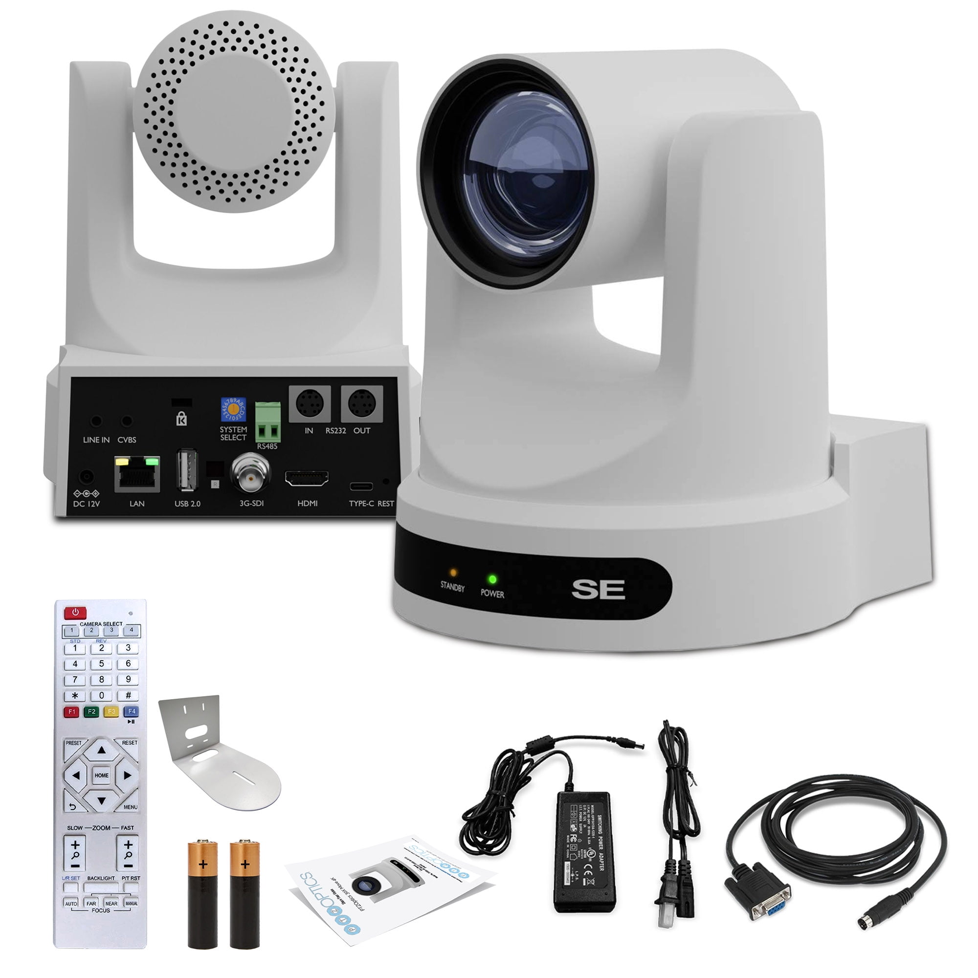 PTZOptics Move SE SDI/HDMI/USB/IP PTZ Camera with 20x Optical Zoom