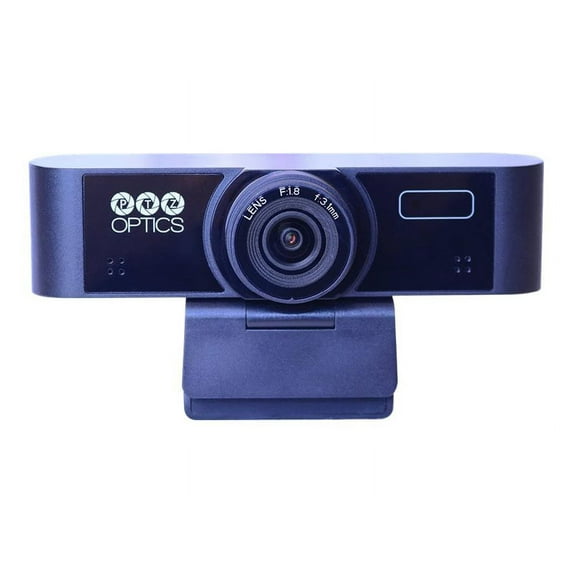 PTZOptics PT-WEBCAM-80-V2 - Webcam - indoor - color - 2.1 MP - 1920 x 1080 - fixed focal - USB 2.0 - MJPEG - DC 5 V