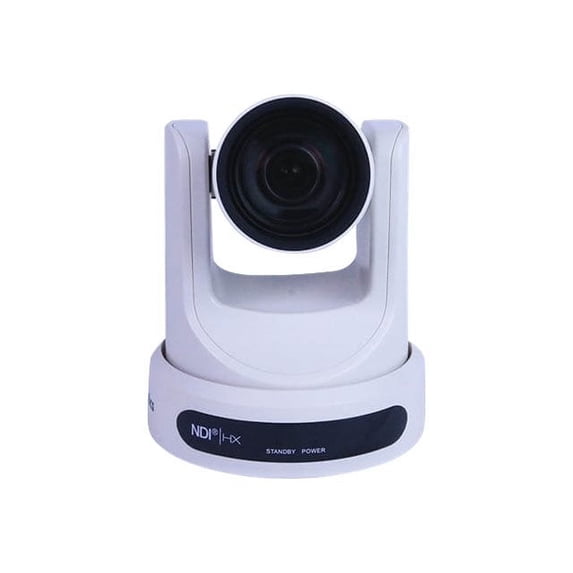 PTZOptics PT20X-NDI-WH Video Conferencing Camera, 2.1 Megapixel, 60 fps, White, USB 2.0