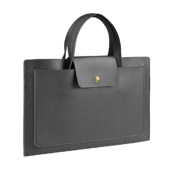 PU Adjustable Laptop Stand Briefcases Soft Lining Spacious Compartments