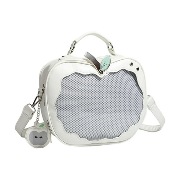 PU Backpack Apples Itabag Preppy Styles Shoulder Bag Crossbody Bag