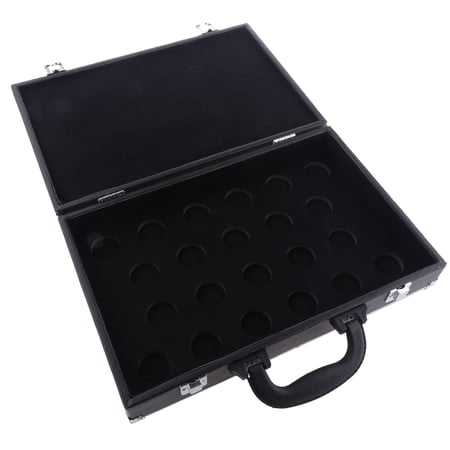 PU Ball Travel Box Suitcase for 22 British Billiards Pool & Snooker Table Ball M