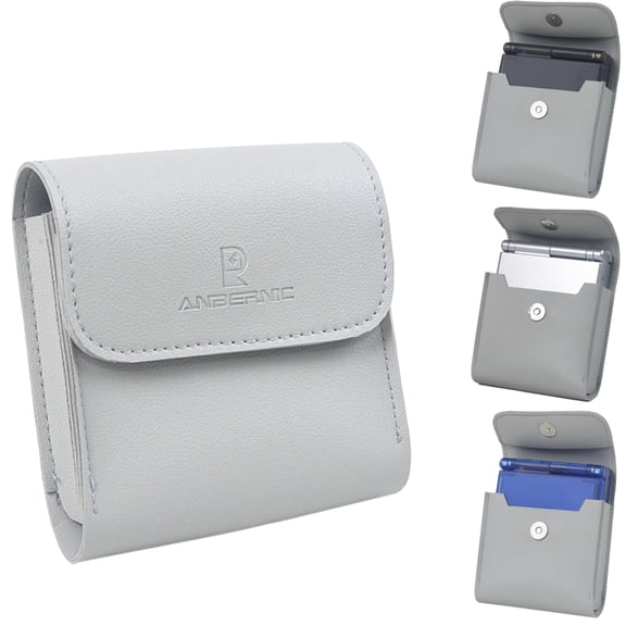 PU Carrying Case for ANBERNIC RG35XXSP Handheld Game Console Bag Shockproof Travel Protective Case