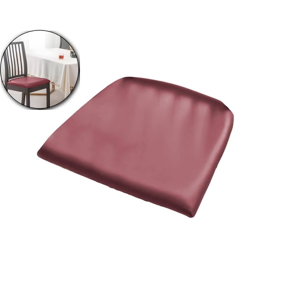 PU Chair Cover, Leather Chair Cover, Dining Room Chair Cover, Waterproof and Stain-Resistant, Stretchable and Elastic Fabric