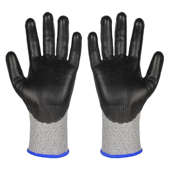 PU Coated Work Gloves Breathable for Construction Heavy Duty Labor and Safety Protective Work And Rough Handling