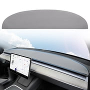 SPEEDWOW PU Dashboard Cover for Model Y/3 Dash Cover Compatible with Model 3 Model Y 2017-2021 2022 2023 Interior Auto Accessories