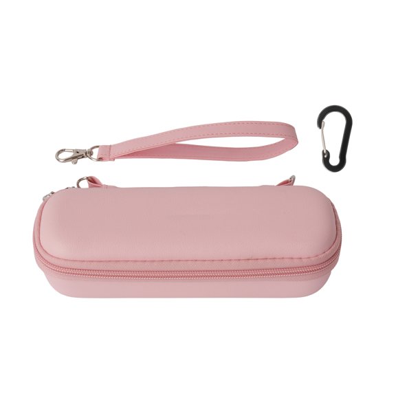 PU EVA Camera Storage Zippered Hard Shell Case with Interior Slot and Mesh Pocket for Travel Carry Use