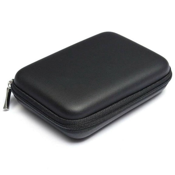 PU EVA Hard Shell External Hard Drive Carrying Case in Shockproof Portable Storage Bag for GPS Camera Power Bank USB Cable and Gadgets