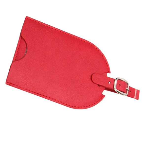 PU Efficient Pull Slide Design Travel Labels For Secure Information Concealment