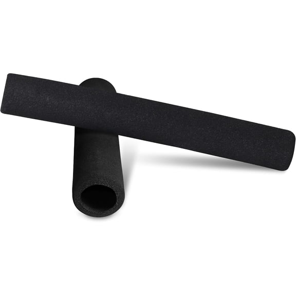 PU/Foam Foot Pads, Foam Roller for Exercise Machines Equipment Replacements, Roller Pad for Leg Extension, PEC Deck Pads for Weight Bench, Sold by Pair (7” x 4.5” OD x 0.875” ID)