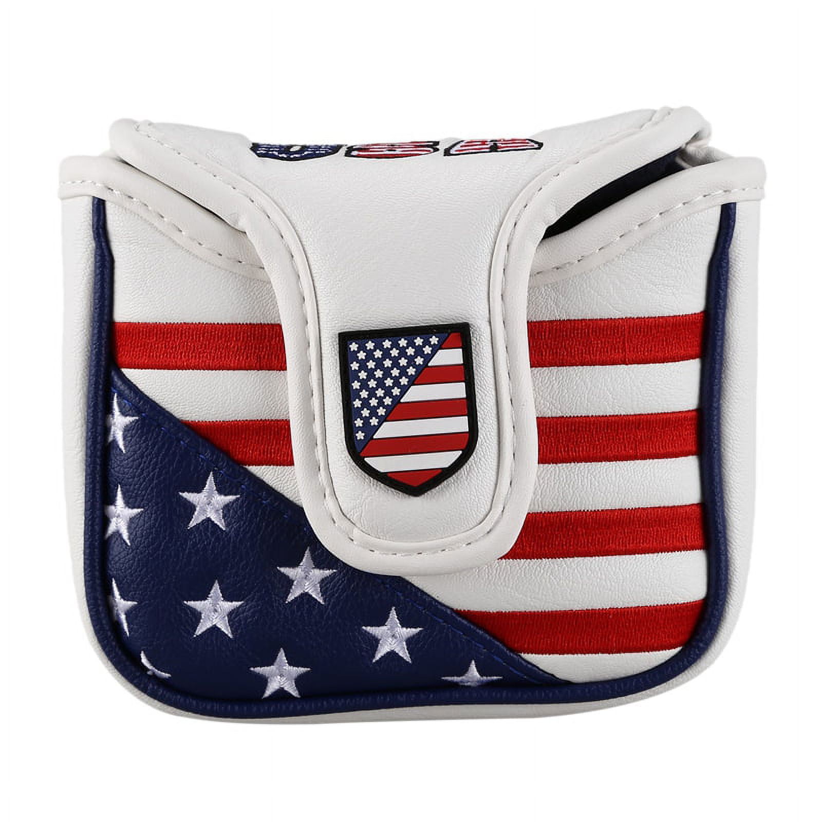 PU Golf Mallet Putter Covers Headcover Synthetic Leather Waterproof