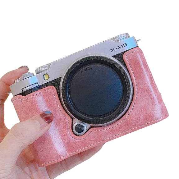 PU Half Camera Case Bag for XM5 Protects Against Scratches and Stain