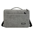 thumbnail image 1 of PU Laptop Bag 12 14 16in Notebook for Case Sleeve Bags Computer Shoulder Handbag, 1 of 20