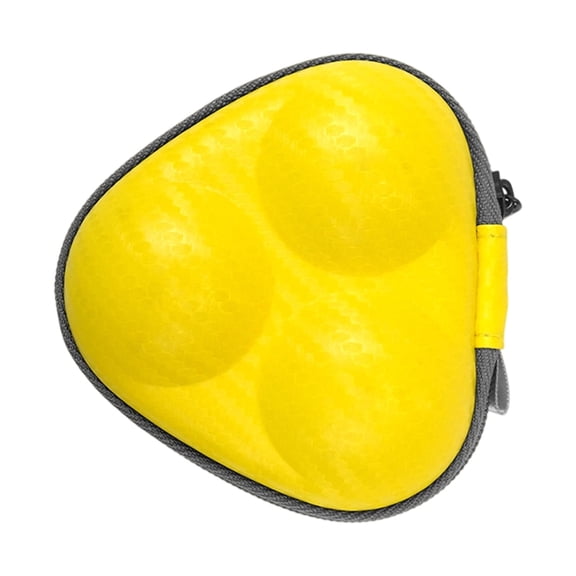 PU Leather 3 Pingpong Storage Box Table Tennis Storage Case Waterproof Hard Box Organizers Sport Training Accessory