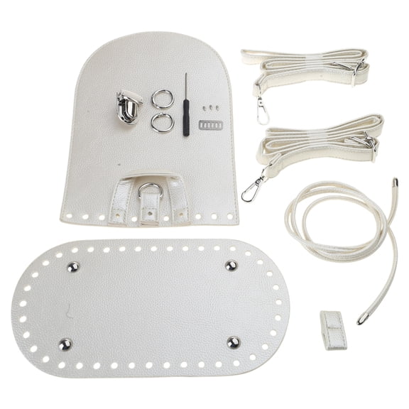 PU Leather Backpack Making Kits Handmade Bag Knitting Crochet Set for Bag Making