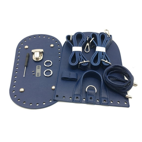 PU Leather Backpack Making Kits Handmade Bag Knitting Crochet Set for Bag Making