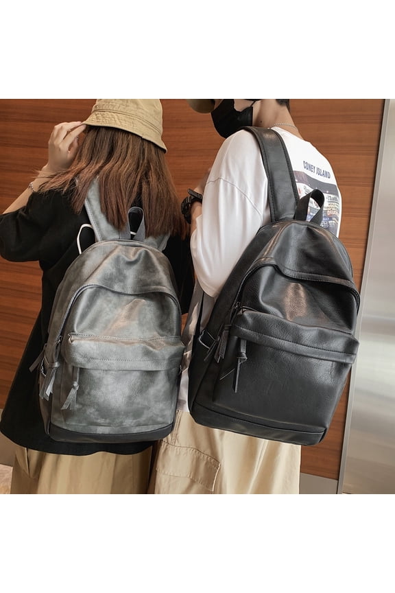PU Leather Backpack Men's Fashion Backpack