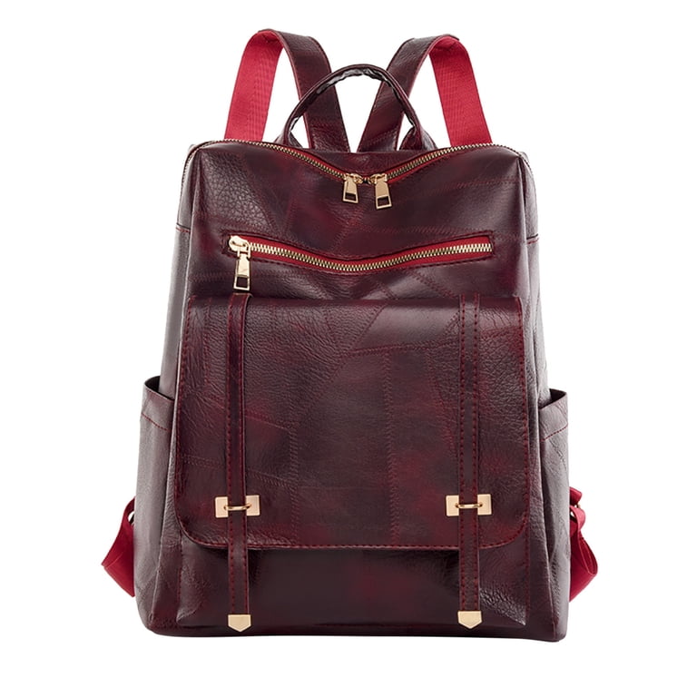 PU Leather Backpack Purse for Women, Fashion Multipurpose  display picture 2