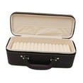 thumbnail image 1 of PU Leather Bangle Box Storage Box for Anniversary Shows Display Stand Engagement Warm White, 1 of 8