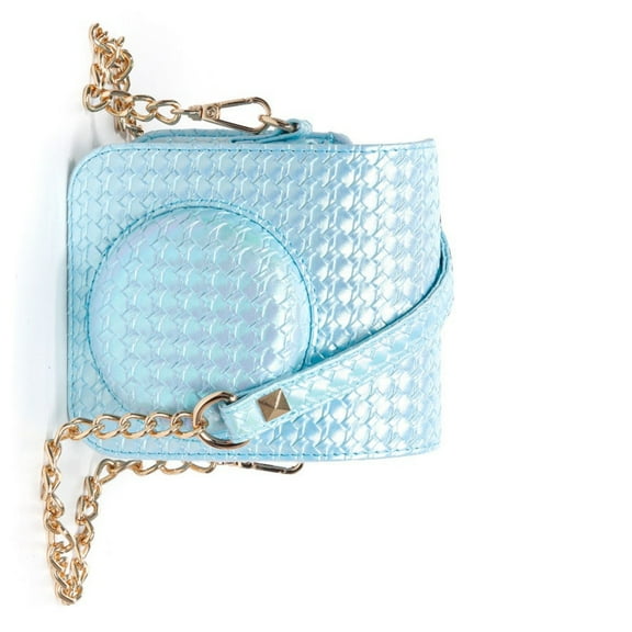 PU Leather Camera Case Bag Protective Covers for Mini12 Instants Camera Case with Removable Straps