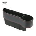 thumbnail image 1 of PU Leather Car Seat Gap Storage Box Universal Seat Gap Slit Box With Charging Hole Phone Bottle Keys Holder Box Auto Organizer, 1 of 10