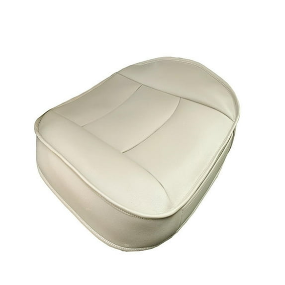 PU Leather Car Seat Protector - Front Single Seat, Waterproof & Anti- - Full Edge Coverage for Vehicle Upholstery