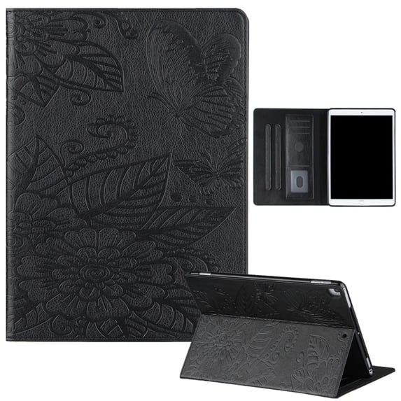 PU Leather Case For iPad 7th 8th 9th Generation 10.2 inch Folio Cover Flip Stand Case Auto Wake/Sleep with Card Holder
